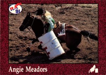 1991 Rodeo America Set B #88 Angie Meadors Front